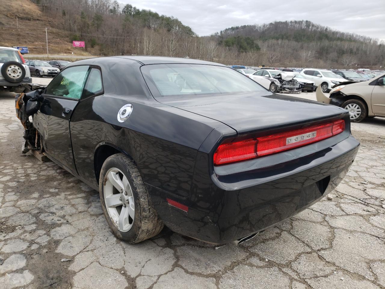 Photo 3 from auction – 2014 DODGE CHALLENGER with VIN 2C3CDYAGXEH127051