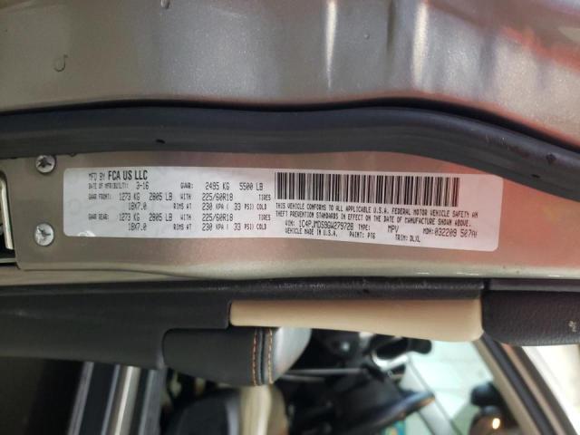 Photo 10 from auction – 2016 JEEP CHEROKEE L with VIN 1C4PJMDS9GW279728