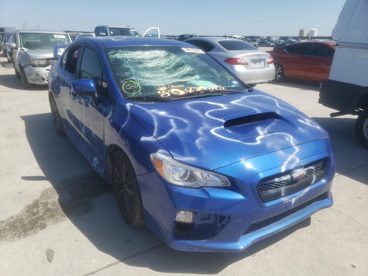 SUBARU WRX PREMIU 2015 with VIN JF1VA1D61F9814899 - Photo from auction