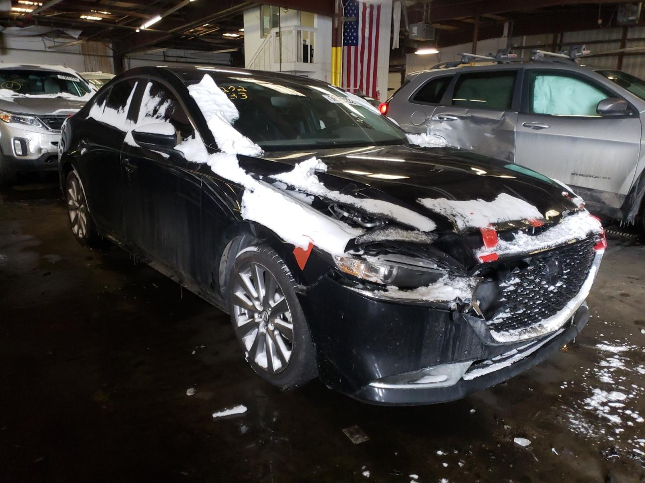 MAZDA 3 SELECT 2019 with VIN JM1BPBAMXK1126140 - Photo from auction