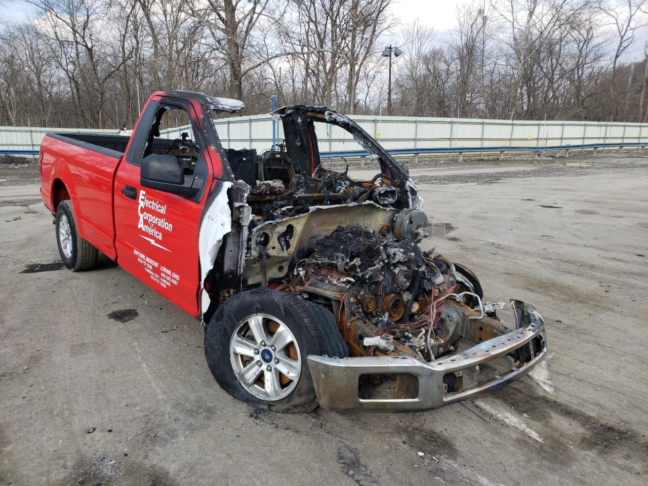 Photo 1 from auction – 2018 FORD F150 with VIN 1FTMF1CB4JKC51824