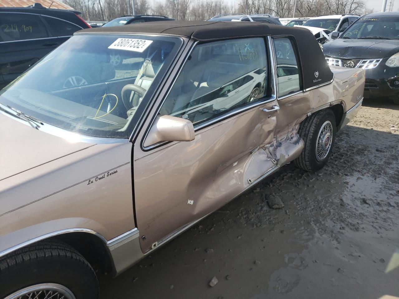 Photo 10 from auction – 1990 CADILLAC DEVILLE with VIN 1G6CD1332L4339646