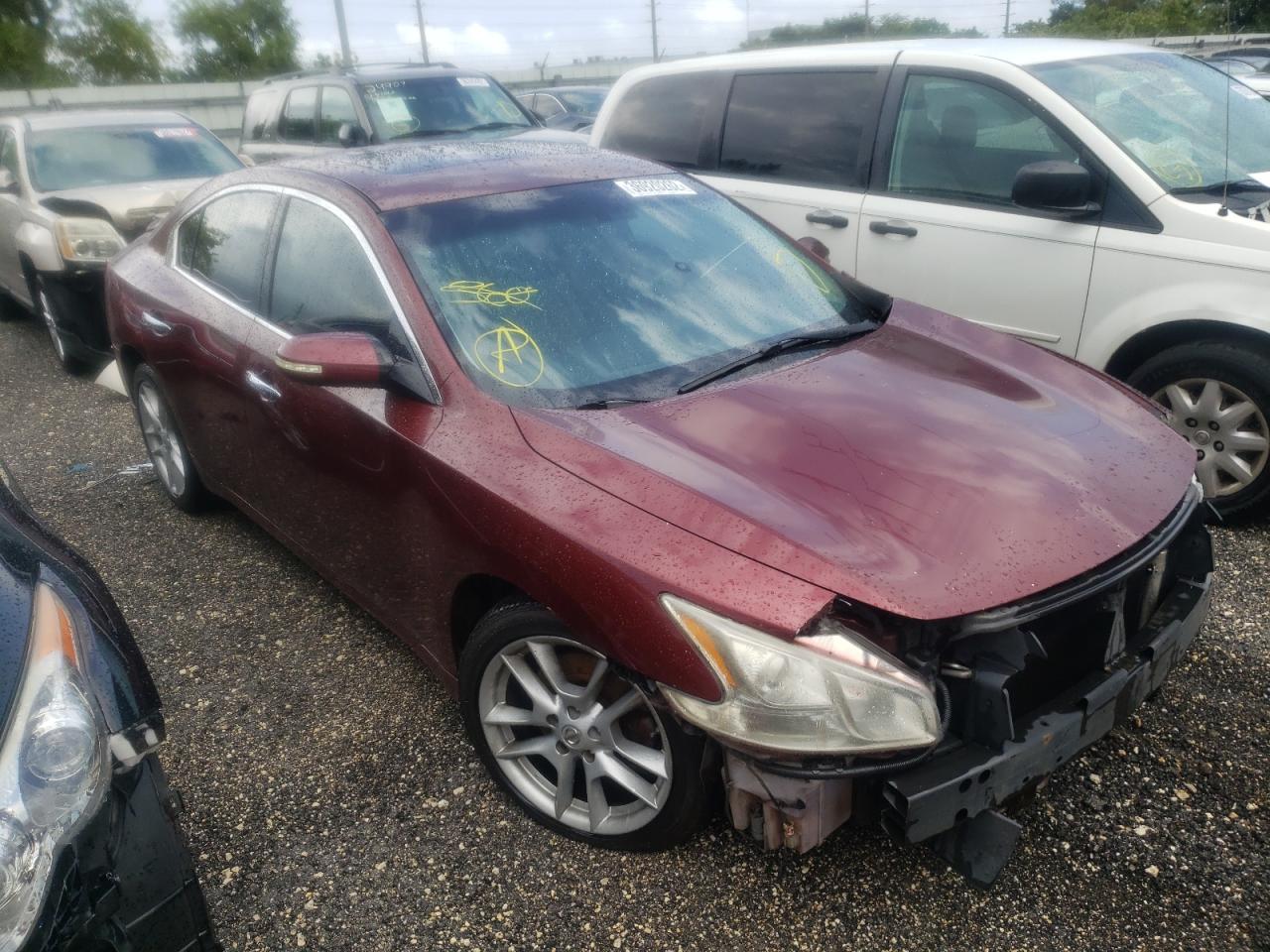 NISSAN MAXIMA S 2009 z numerem VIN 1N4AA51E69C843288 - Zdjęcie z aukcji