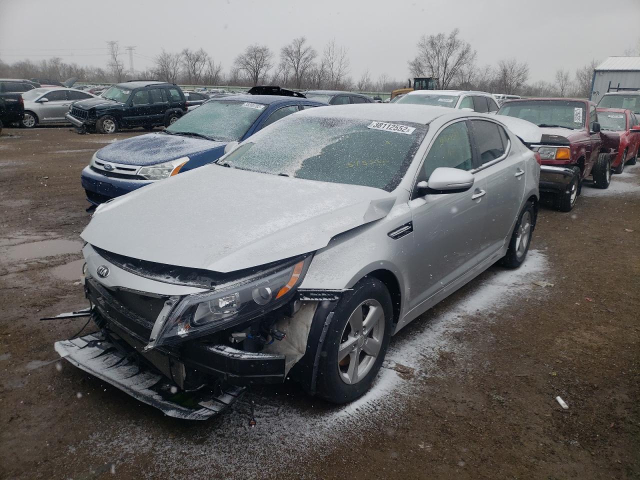 Photo 2 from auction – 2015 KIA OPTIMA LX with VIN 5XXGM4A70FG395536