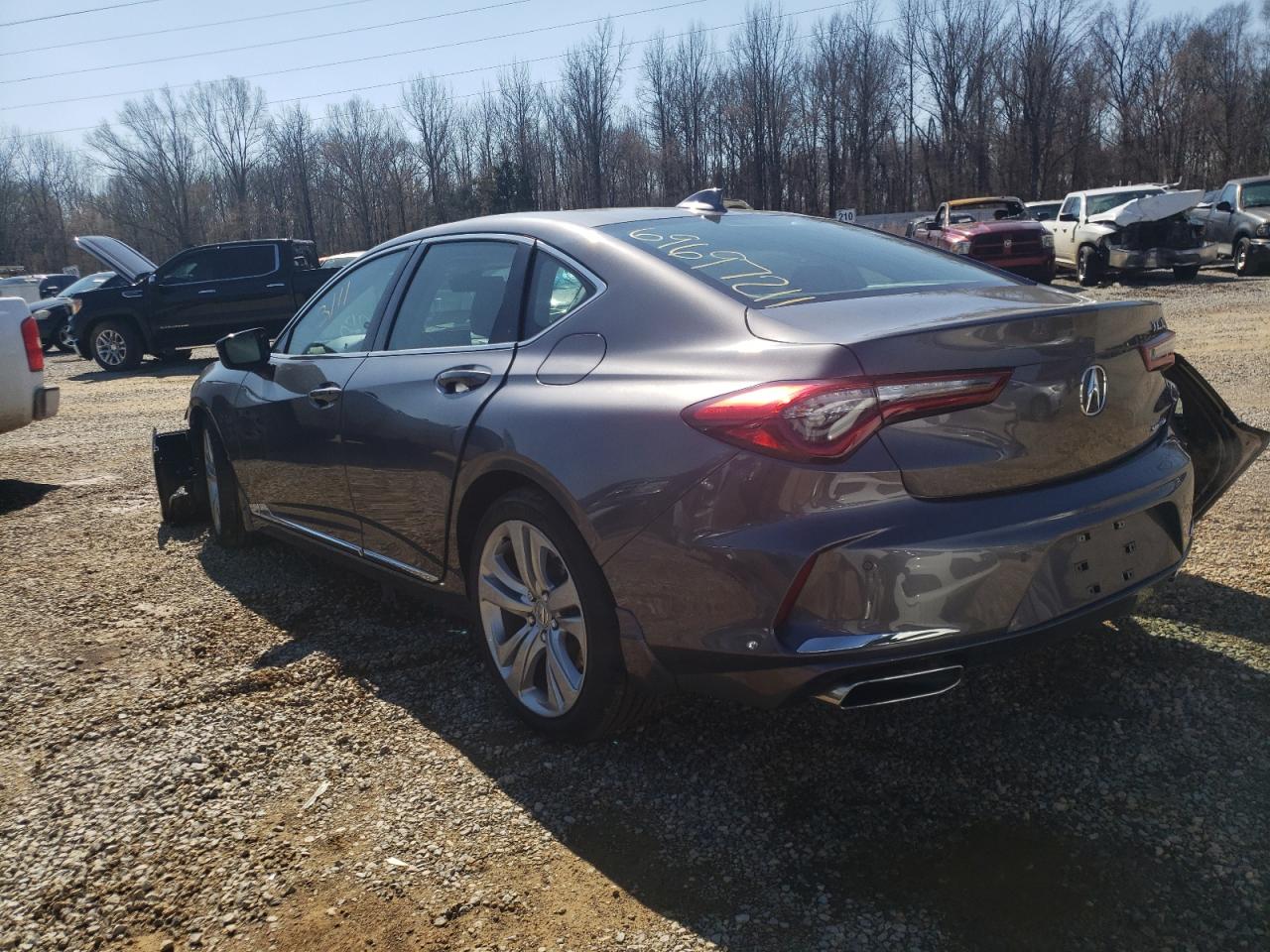 Photo 3 from auction – 2021 ACURA TLX TECHNO with VIN 19UUB6F48MA009703