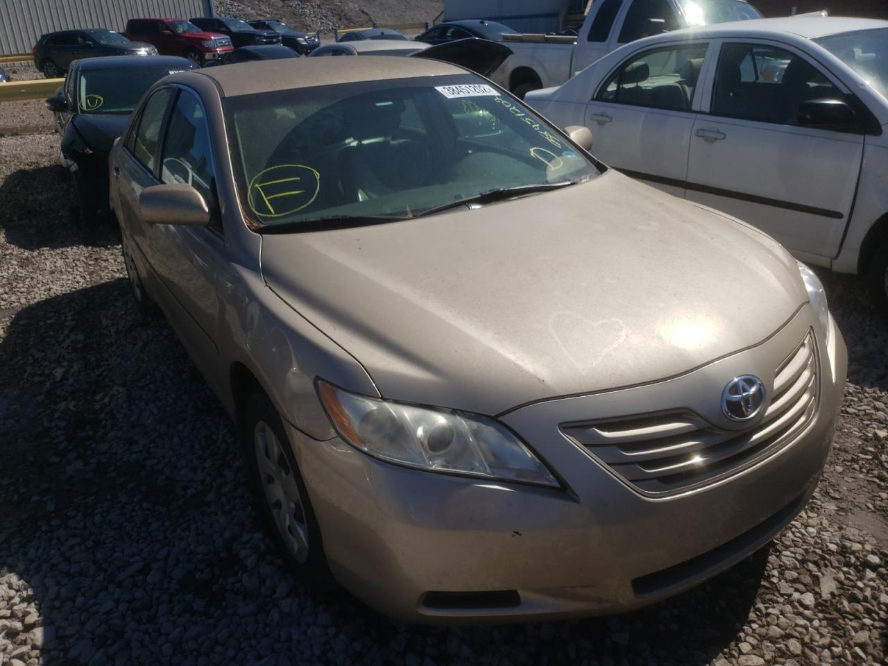 TOYOTA CAMRY BASE 2009 with VIN 4T1BE46K39U386618 - Photo from auction