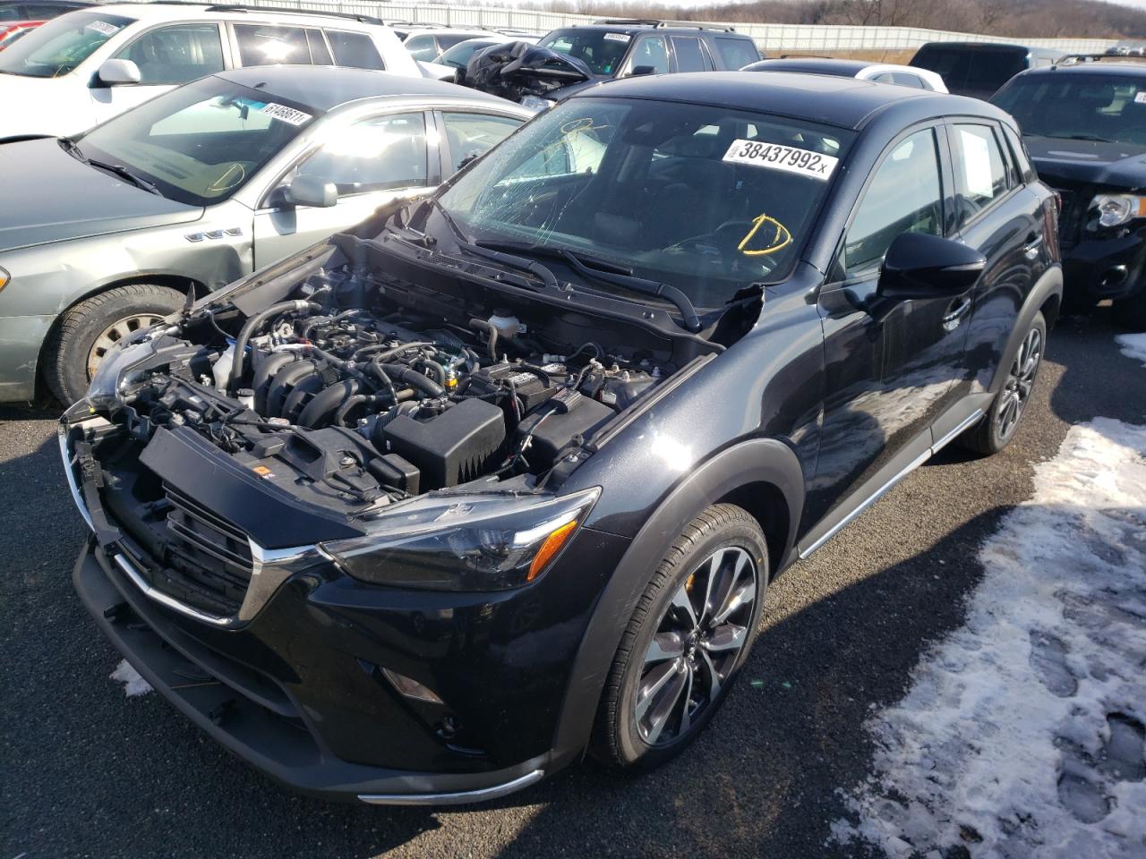 Photo 2 from auction – 2019 MAZDA CX-3 GRAND with VIN JM1DKFD73K1400458