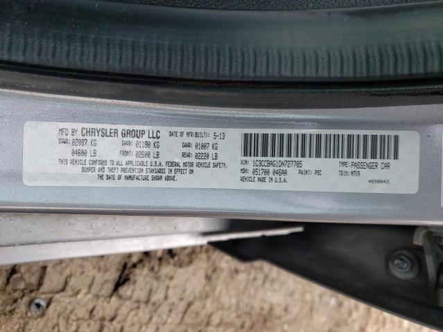 Photo 10 from auction – 2013 CHRYSLER 200 LX with VIN 1C3CCBAG1DN727785