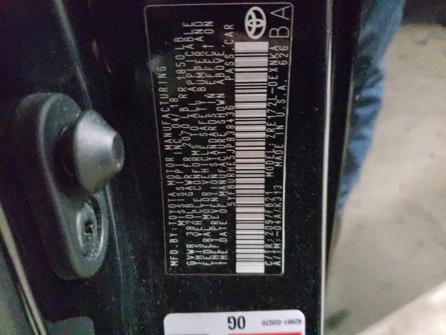 Photo 10 from auction – 2018 TOYOTA COROLLA L with VIN 5YFBURHE5JP838436