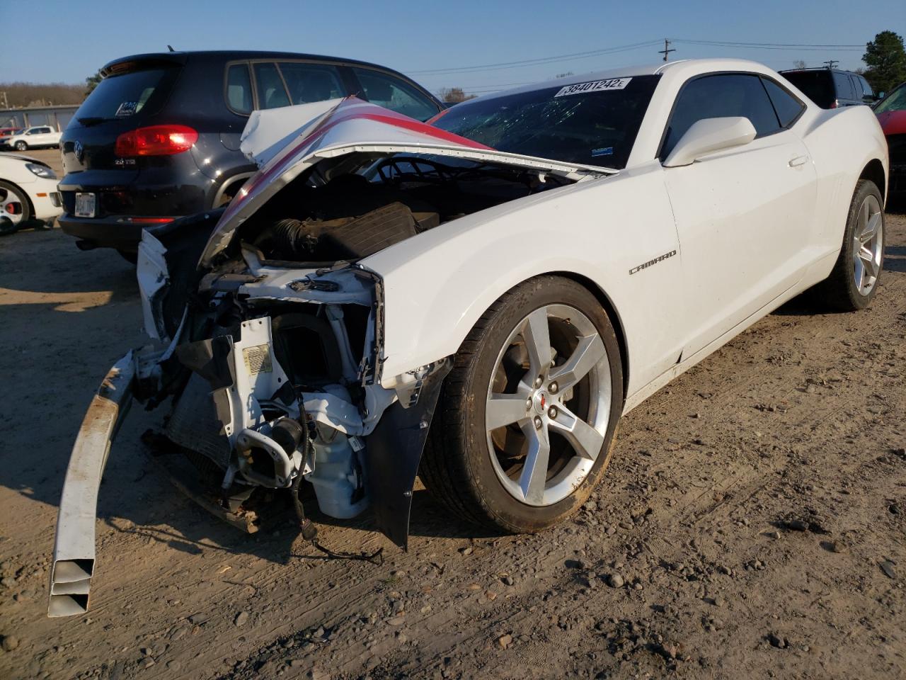 Photo 2 from auction – 2011 CHEVROLET CAMARO LT with VIN 2G1FC1ED6B9119272