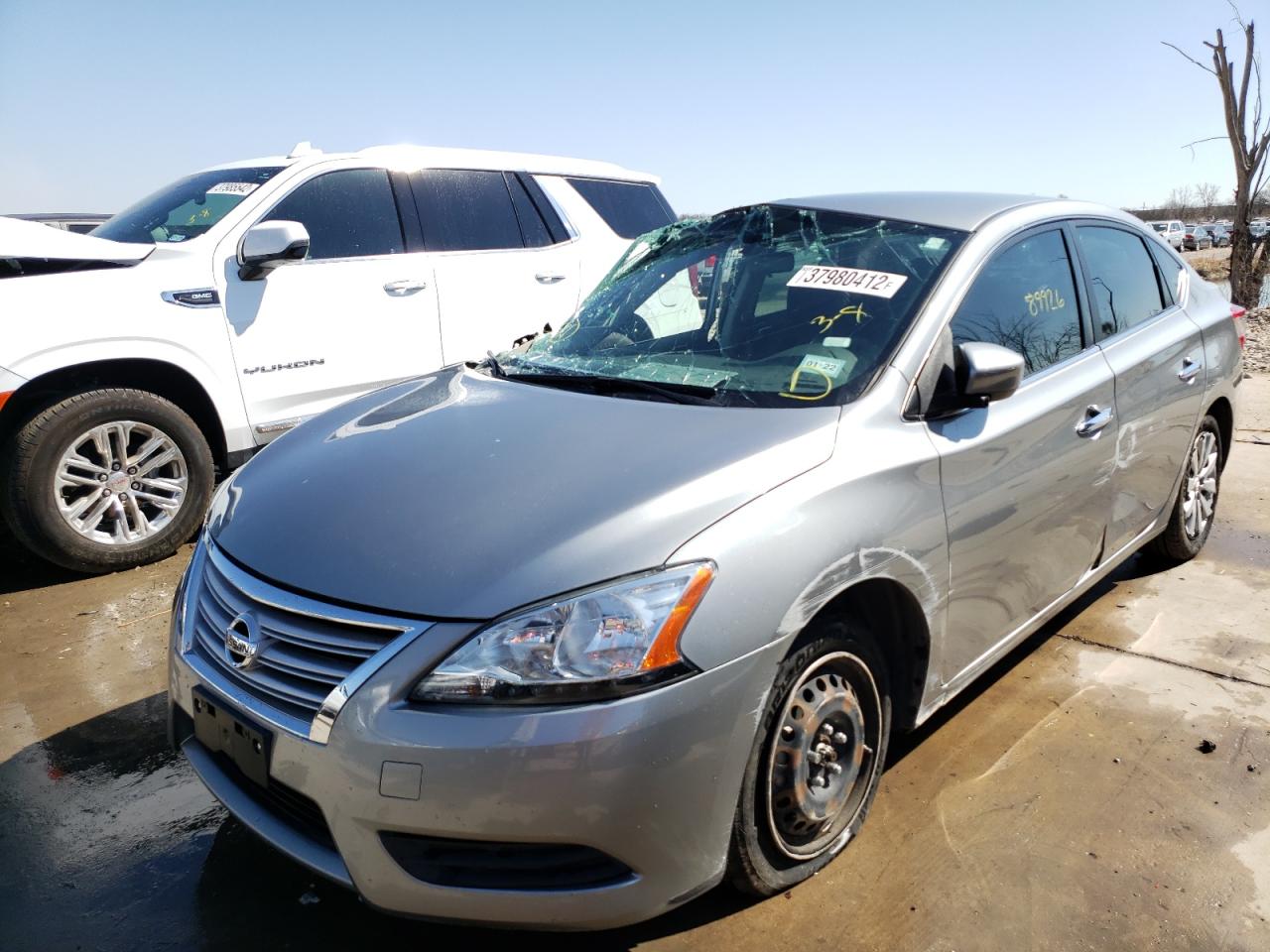 Photo 2 from auction – 2014 NISSAN SENTRA S with VIN 3N1AB7AP2EY224969