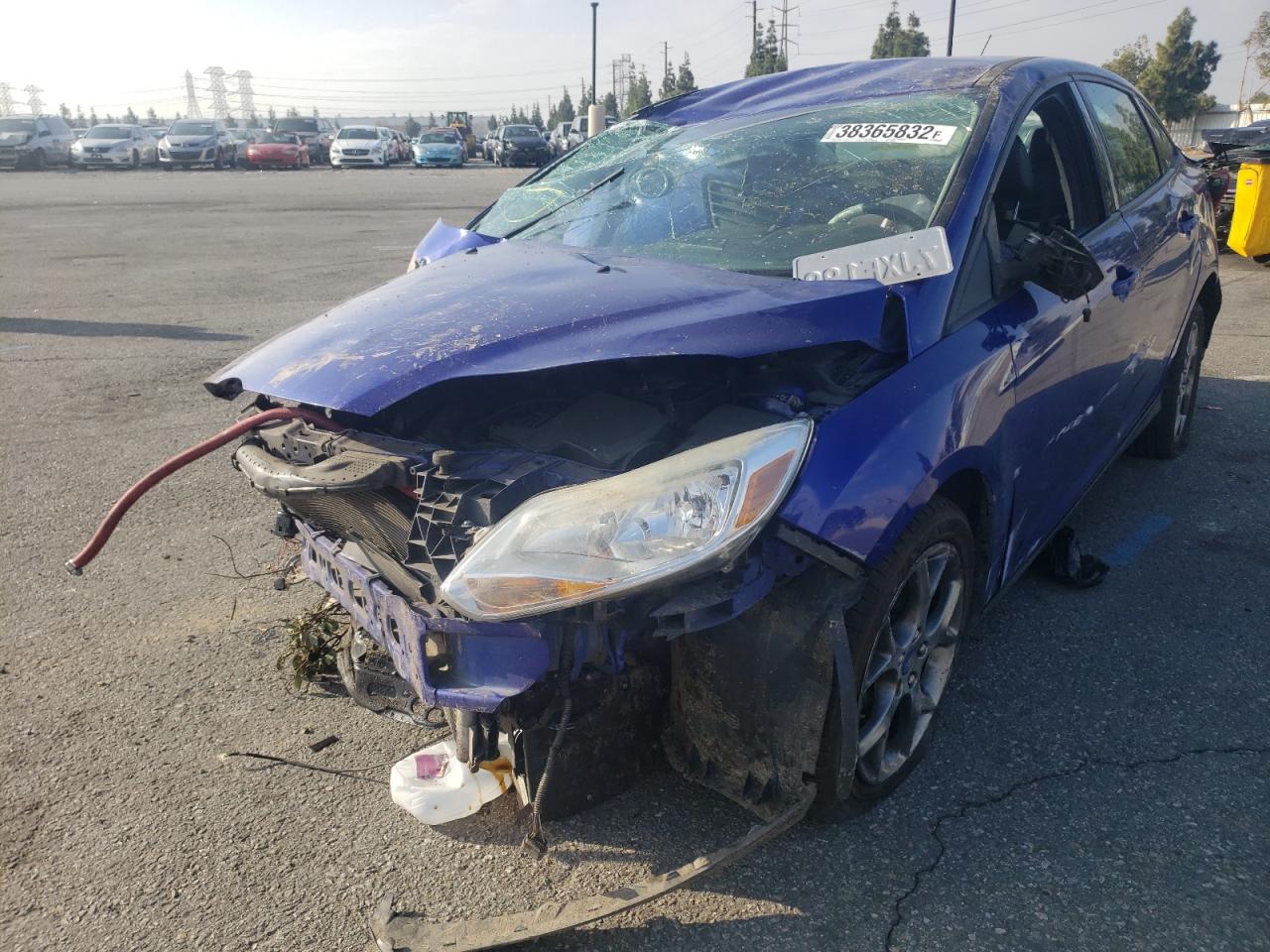 Photo 2 from auction – 2013 FORD FOCUS SE with VIN 1FADP3F20DL190268