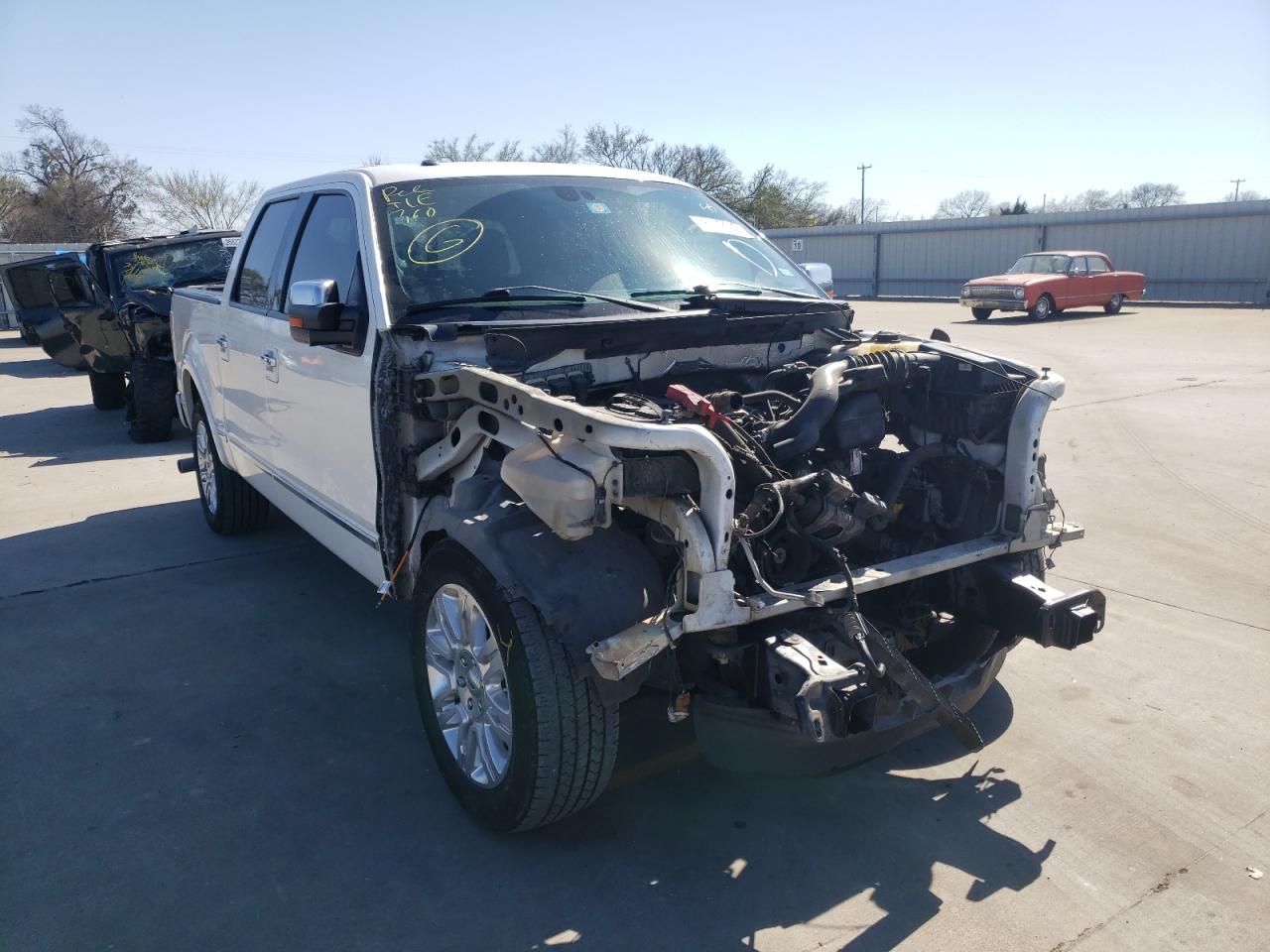 FORD F150 SUPER 2013 with VIN 1FTFW1CF7DFD67222 - Photo from auction