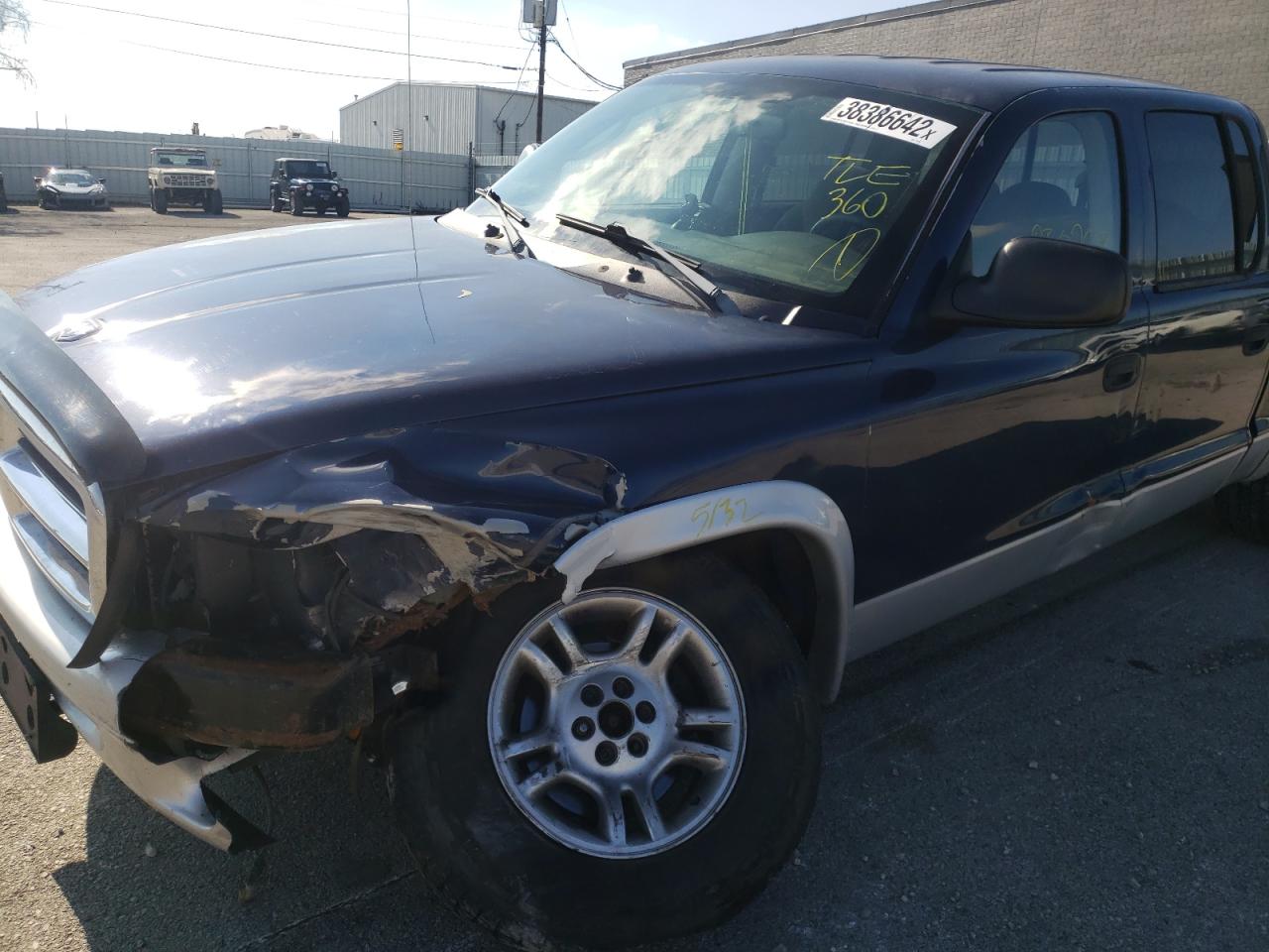 Photo 9 from auction – 2003 DODGE DAKOTA QUA with VIN 1D7HG48N53S192827