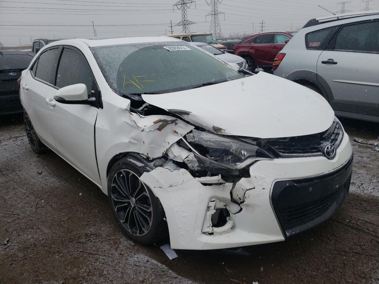 TOYOTA COROLLA L 2016 with VIN 2T1BURHE8GC595097 - Photo from auction