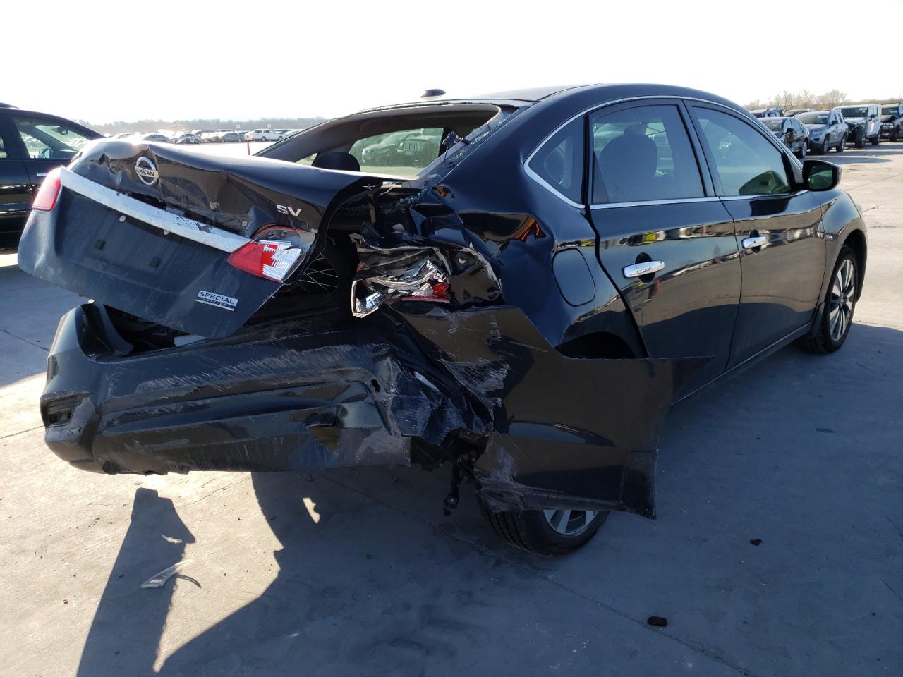 Photo 4 from auction – 2019 NISSAN SENTRA S with VIN 3N1AB7AP1KY358352