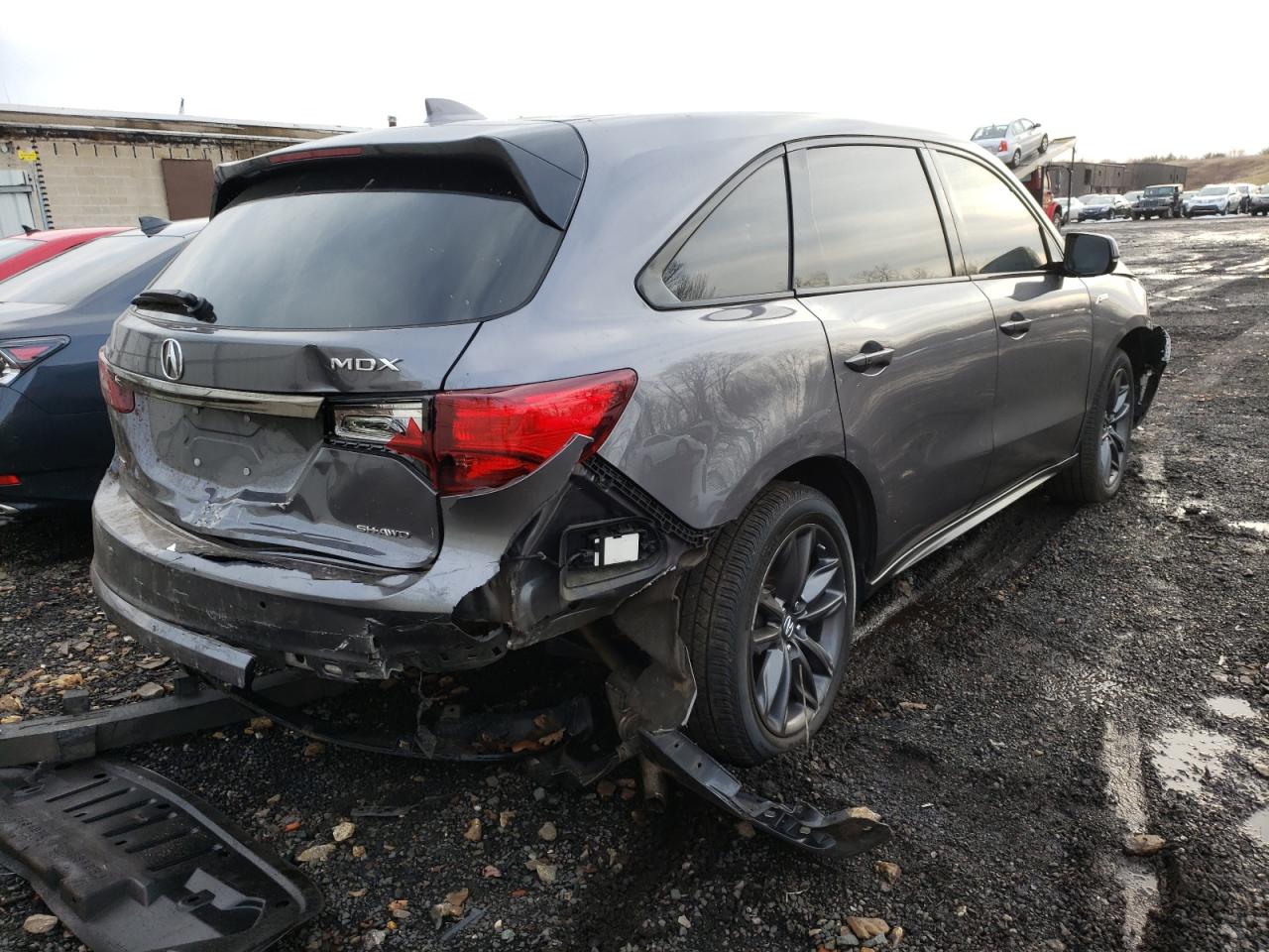 Photo 4 from auction – 2019 ACURA MDX A-SPEC with VIN 5J8YD4H02KL004010