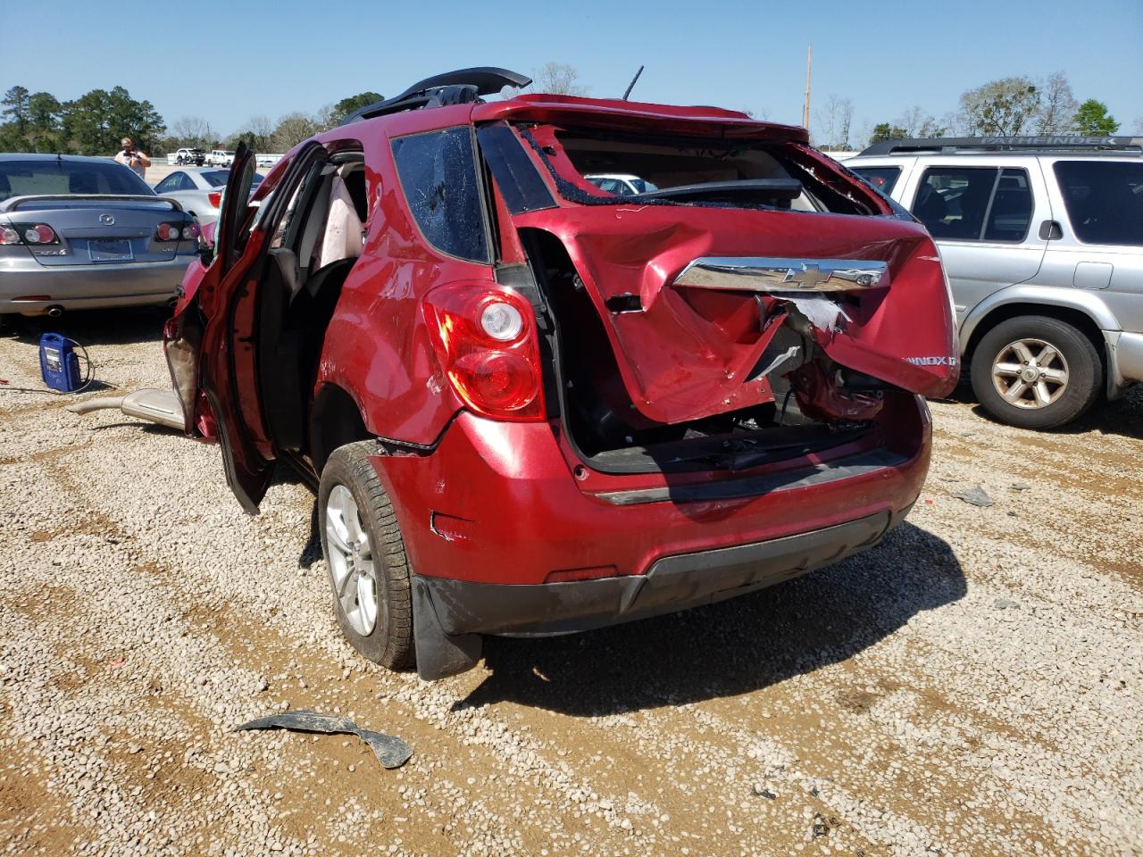 Photo 3 from auction – 2015 CHEVROLET EQUINOX LT with VIN 2GNALBEK8F1160472