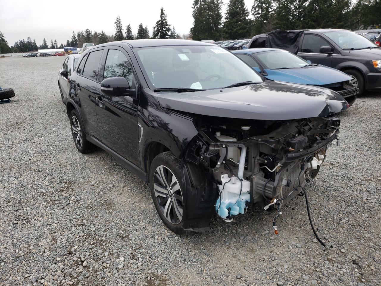 Photo 1 from auction – 2021 MITSUBISHI OUTLANDER with VIN JA4APVAU7MU016025