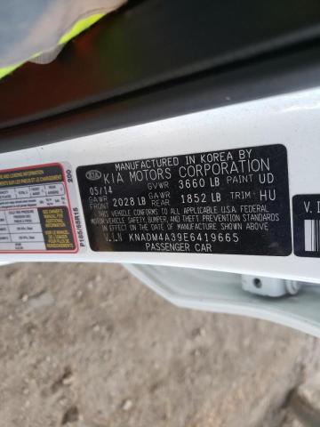 Photo 10 from auction – 2014 KIA RIO LX with VIN KNADM4A39E6419665