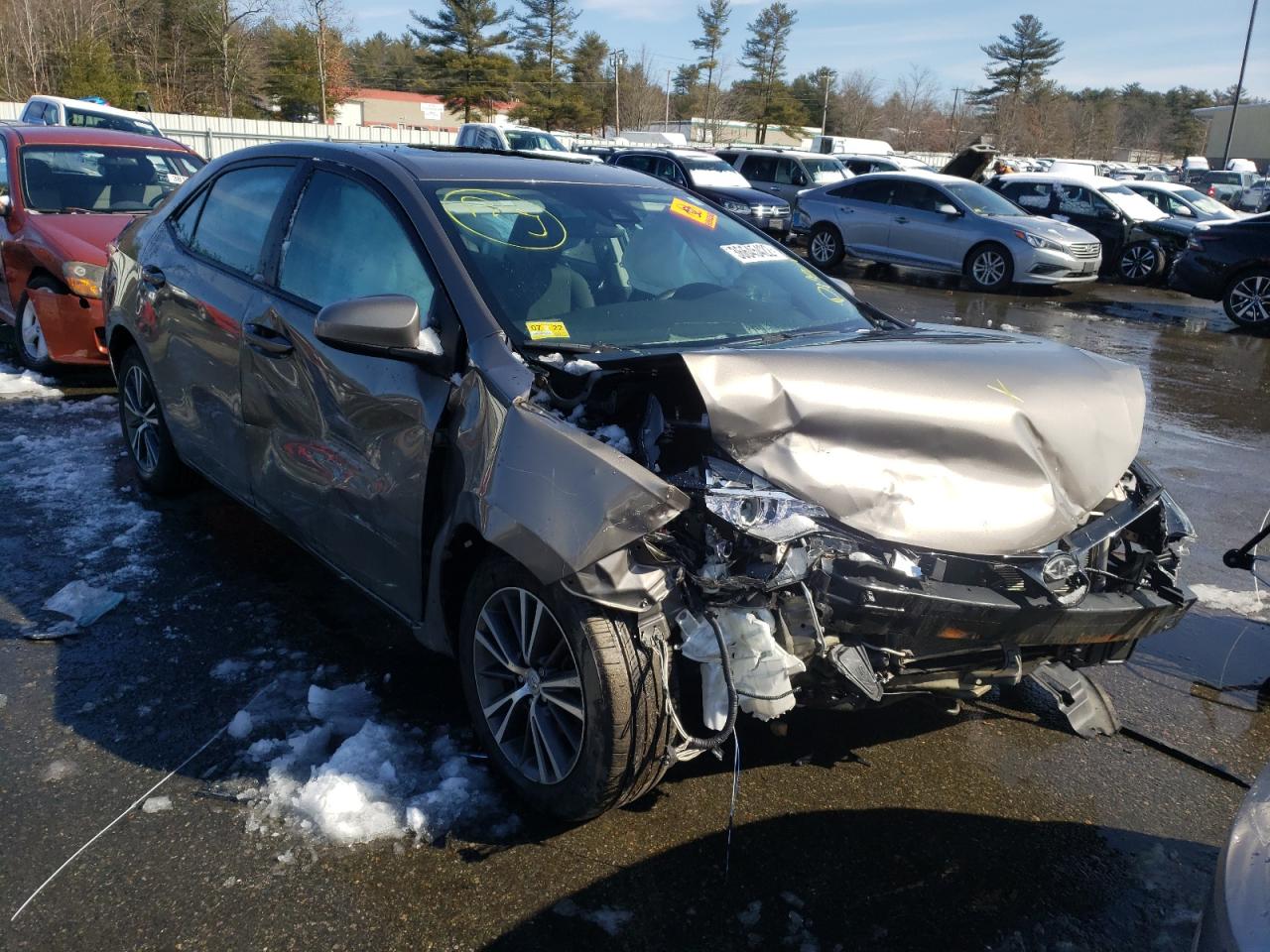 TOYOTA COROLLA L 2017 with VIN 2T1BURHE2HC774298 - Photo from auction
