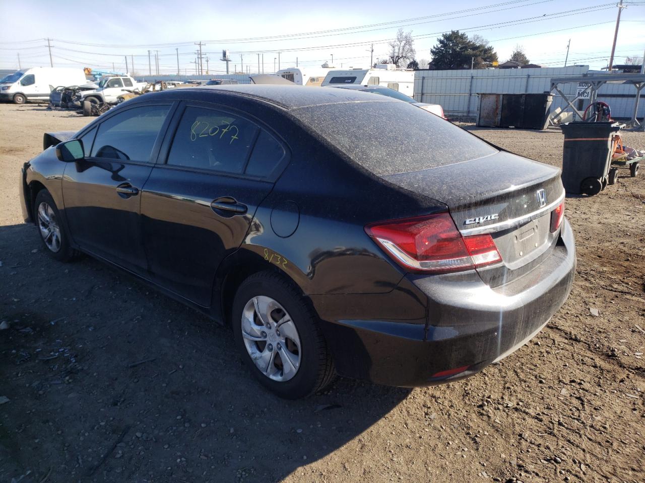 Photo 3 from auction – 2014 HONDA CIVIC LX with VIN 2HGFB2F56EH526124