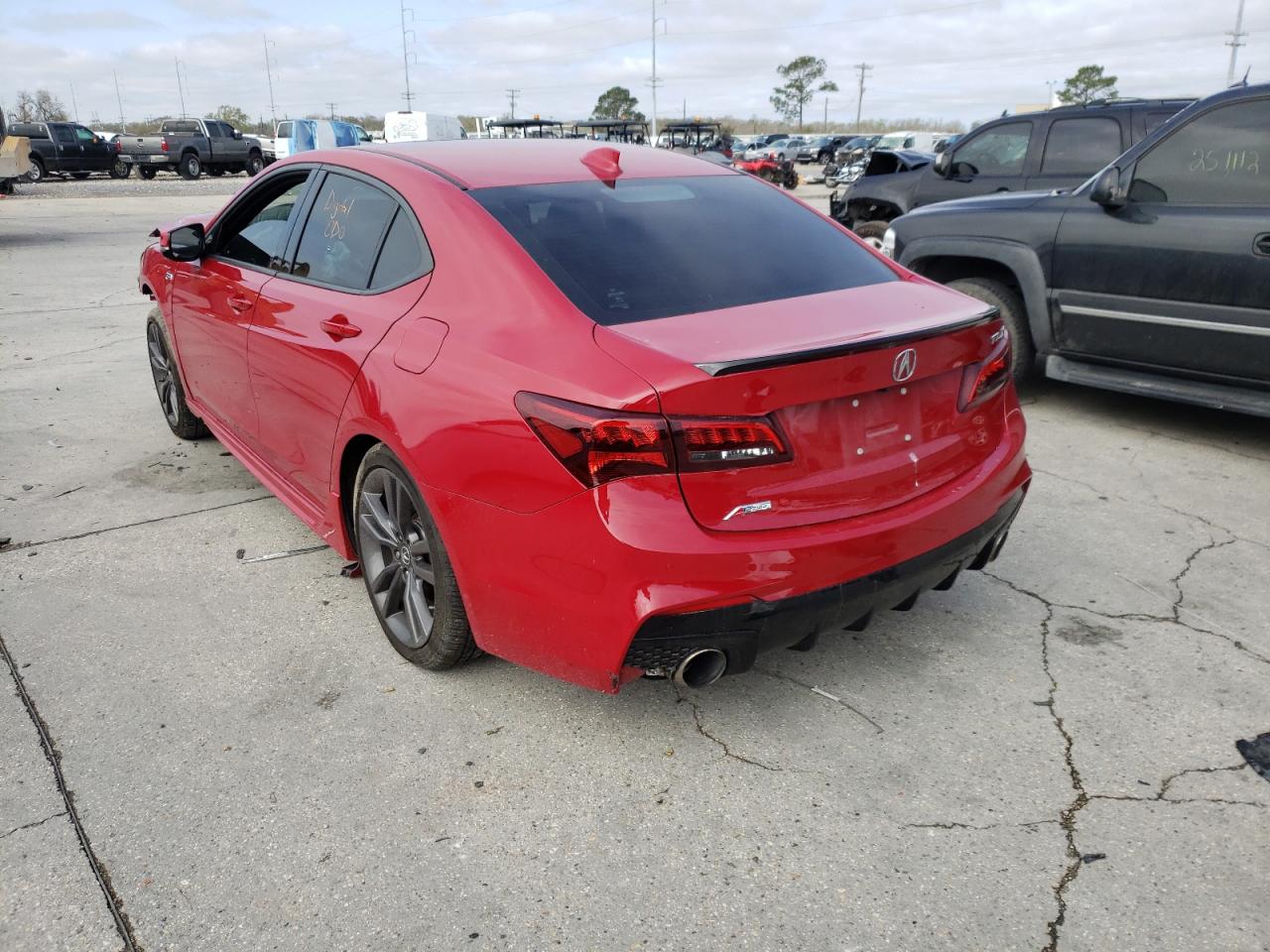 Photo 3 from auction – 2019 ACURA TLX TECHNO with VIN 19UUB2F65KA008628
