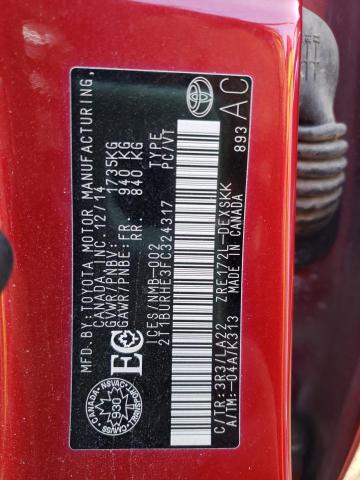 Zdjęcie 10 z aukcji – 2015 TOYOTA COROLLA L z VIN 2T1BURHE3FC324317
