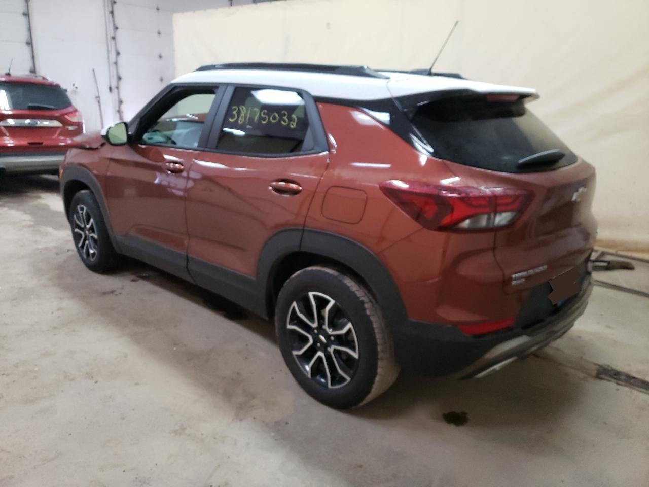 Photo 3 from auction – 2021 CHEVROLET TRAILBLAZE with VIN KL79MSSL2MB140153