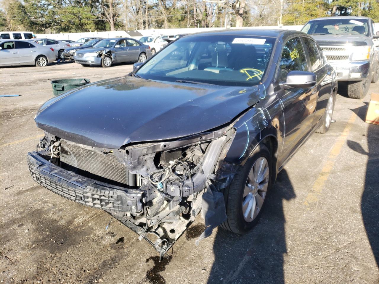 Photo 2 from auction – 2013 HONDA ACCORD EX with VIN 1HGCR2F71DA022478