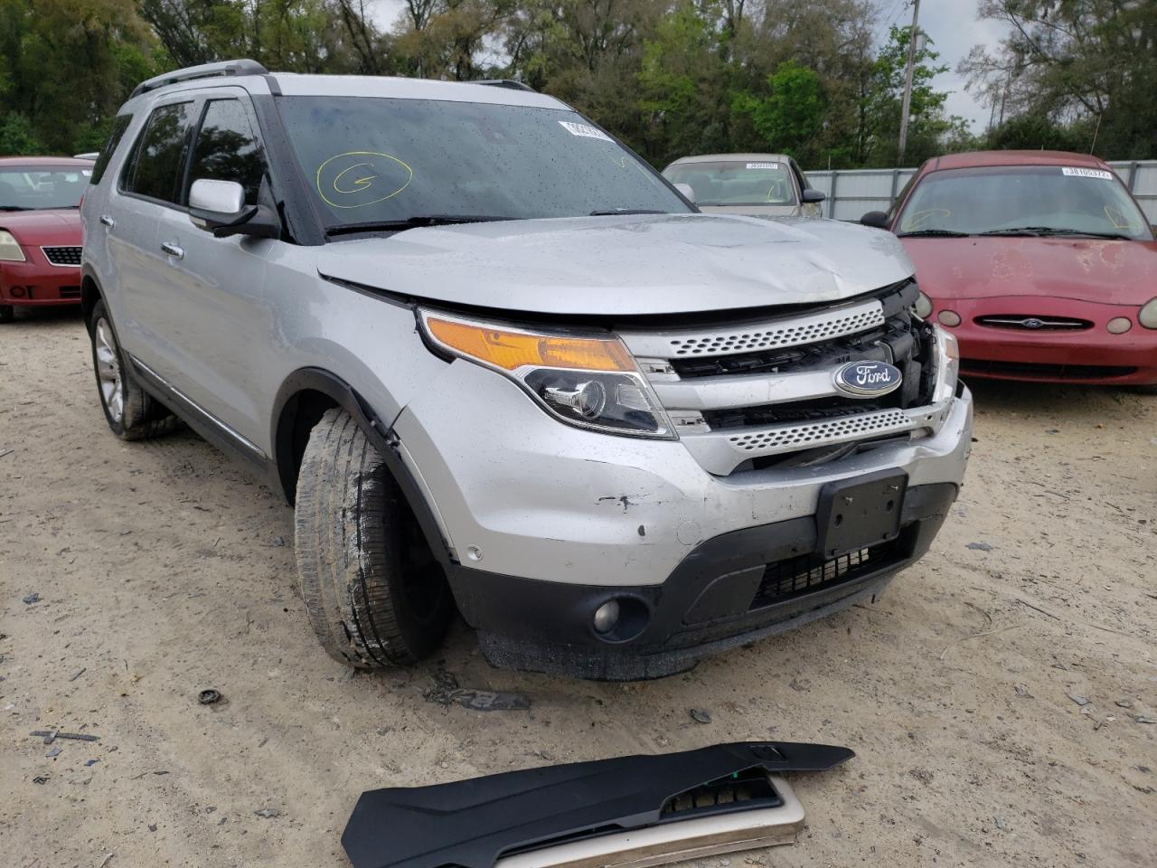 FORD EXPLORER L 2015 with VIN 1FM5K8F87FGA06997 - Photo from auction