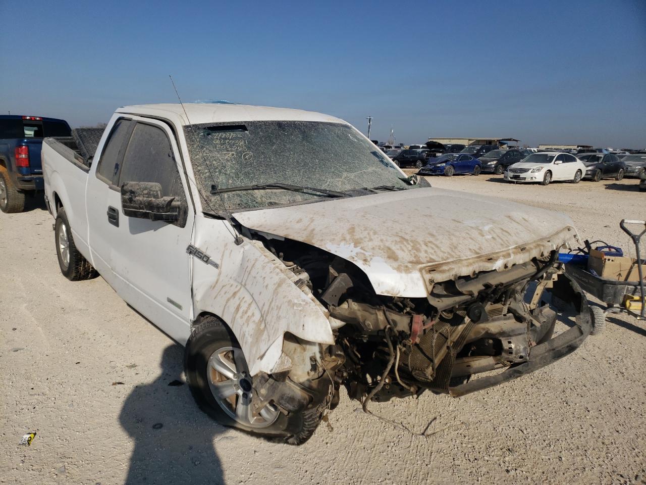 FORD F150 SUPER 2014 with VIN 1FTFX1CT4EKE03265 - Photo from auction