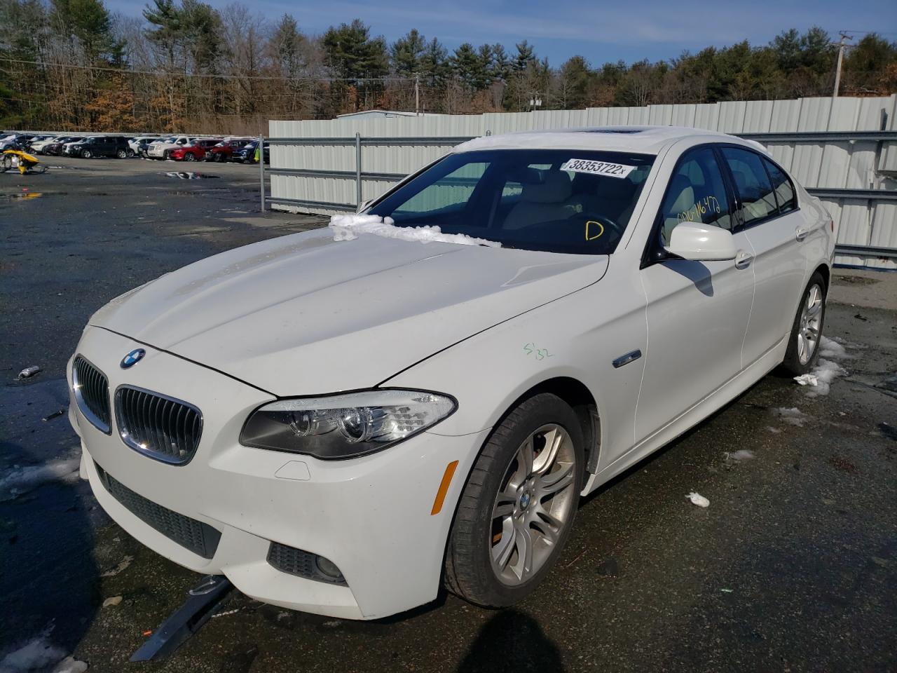 Photo 2 from auction – 2013 BMW 528 XI with VIN WBAXH5C58DDW12244