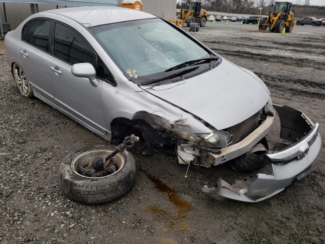 HONDA CIVIC VP 2011 with VIN 19XFA1F36BE039586 - Photo from auction