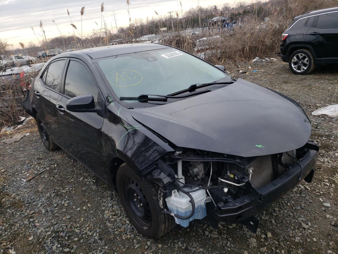 TOYOTA COROLLA L 2017 with VIN 2T1BURHE8HC823617 - Photo from auction
