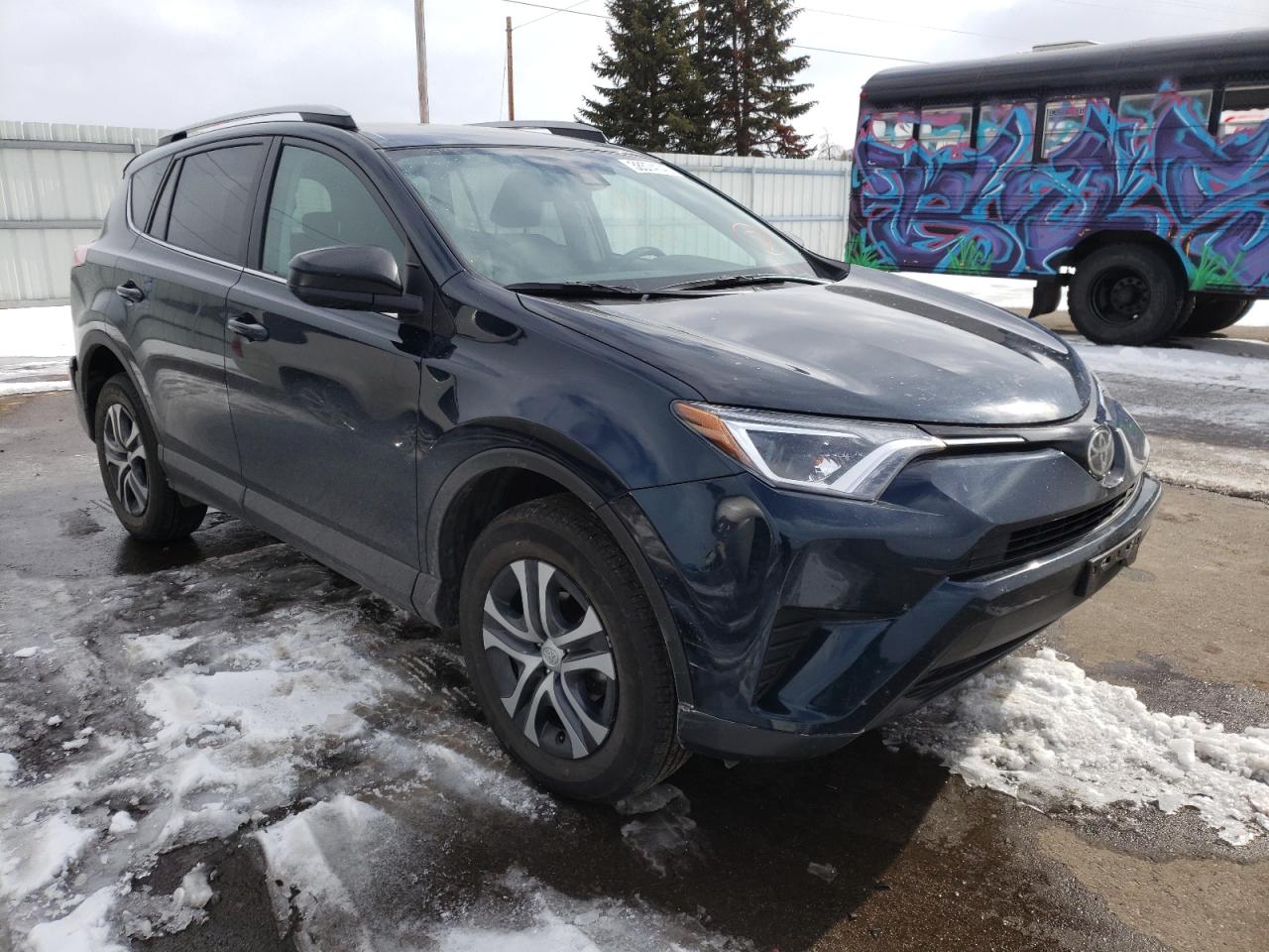 TOYOTA RAV4 LE 2017 with VIN 2T3BFREV0HW659249 - Photo from auction