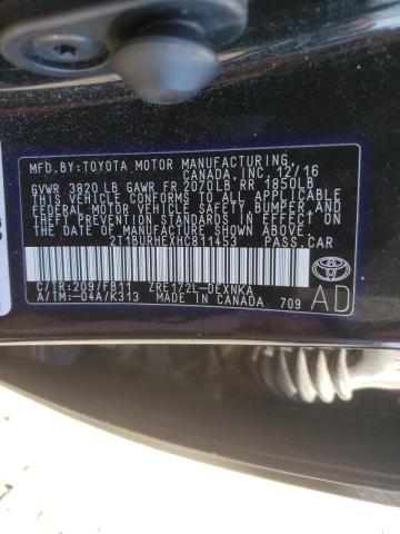 Photo 10 from auction – 2017 TOYOTA COROLLA L with VIN 2T1BURHEXHC811453