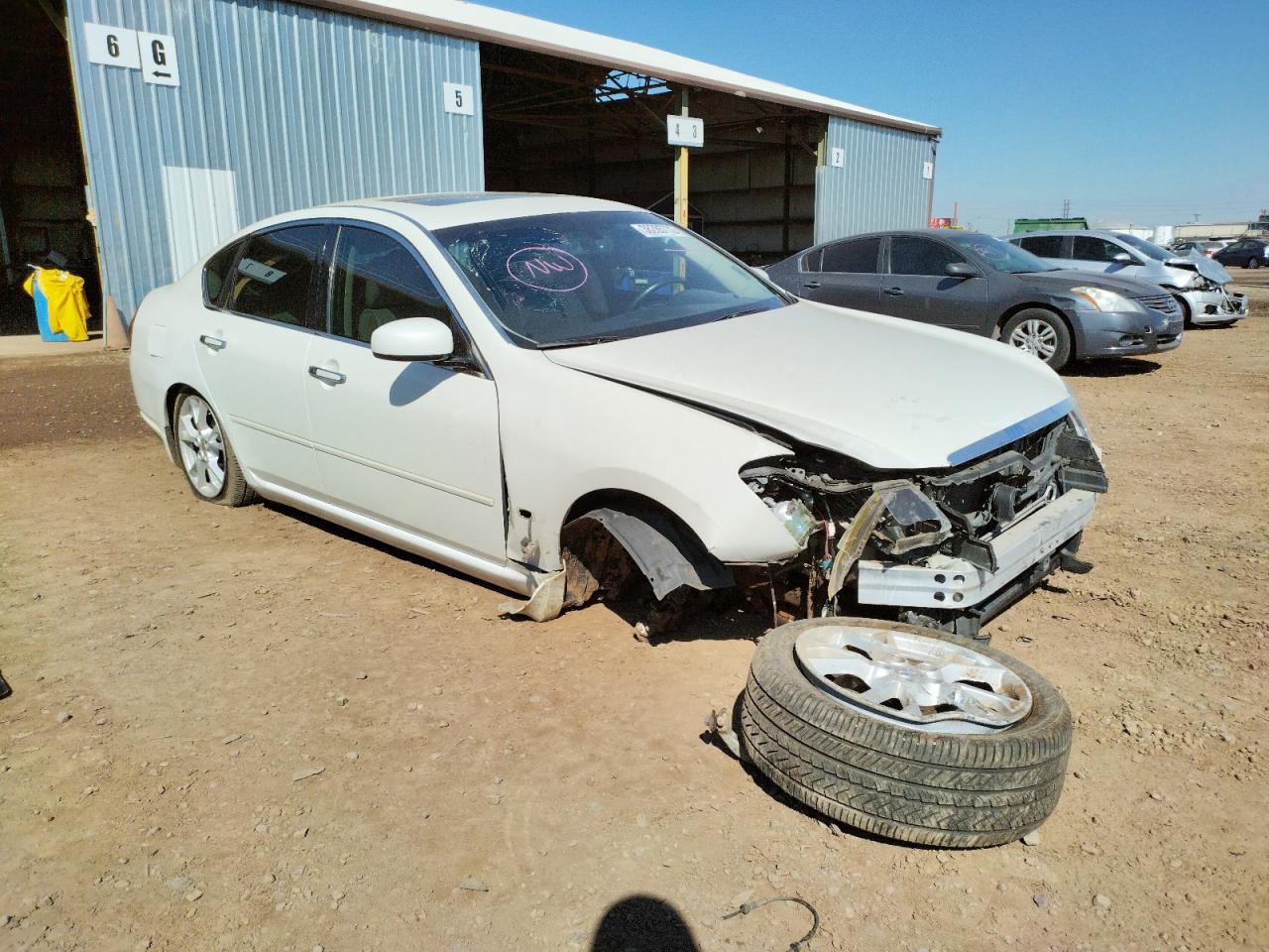 Photo 1 from auction – 2007 INFINITI M45 BASE with VIN JNKBY01EX7M404212