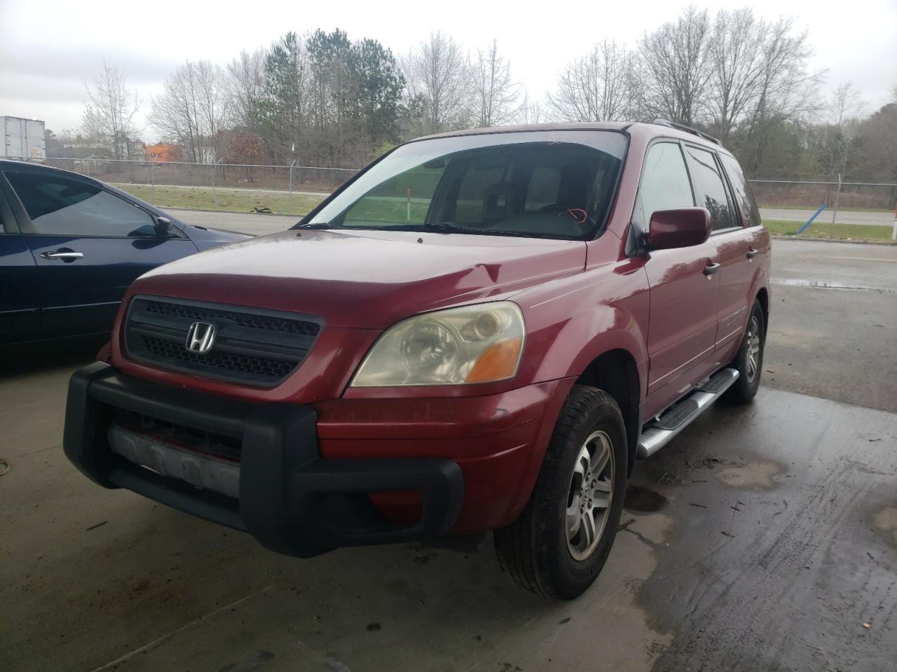 Photo 2 from auction – 2005 HONDA PILOT EXL with VIN 5FNYF18515B009502