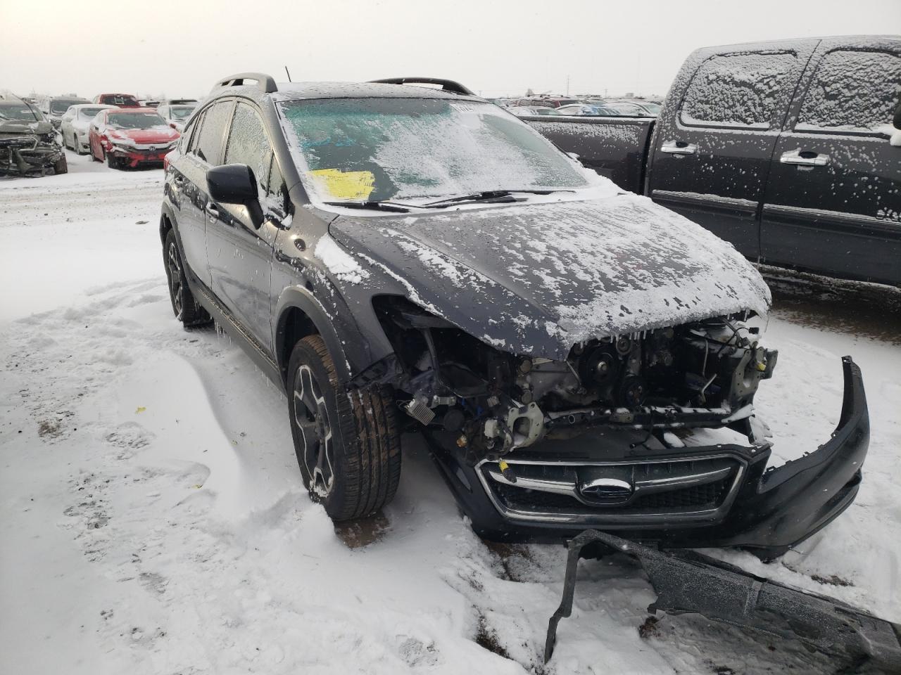 SUBARU XV CROSSTR 2014 with VIN JF2GPAGC2E8302898 - Photo from auction