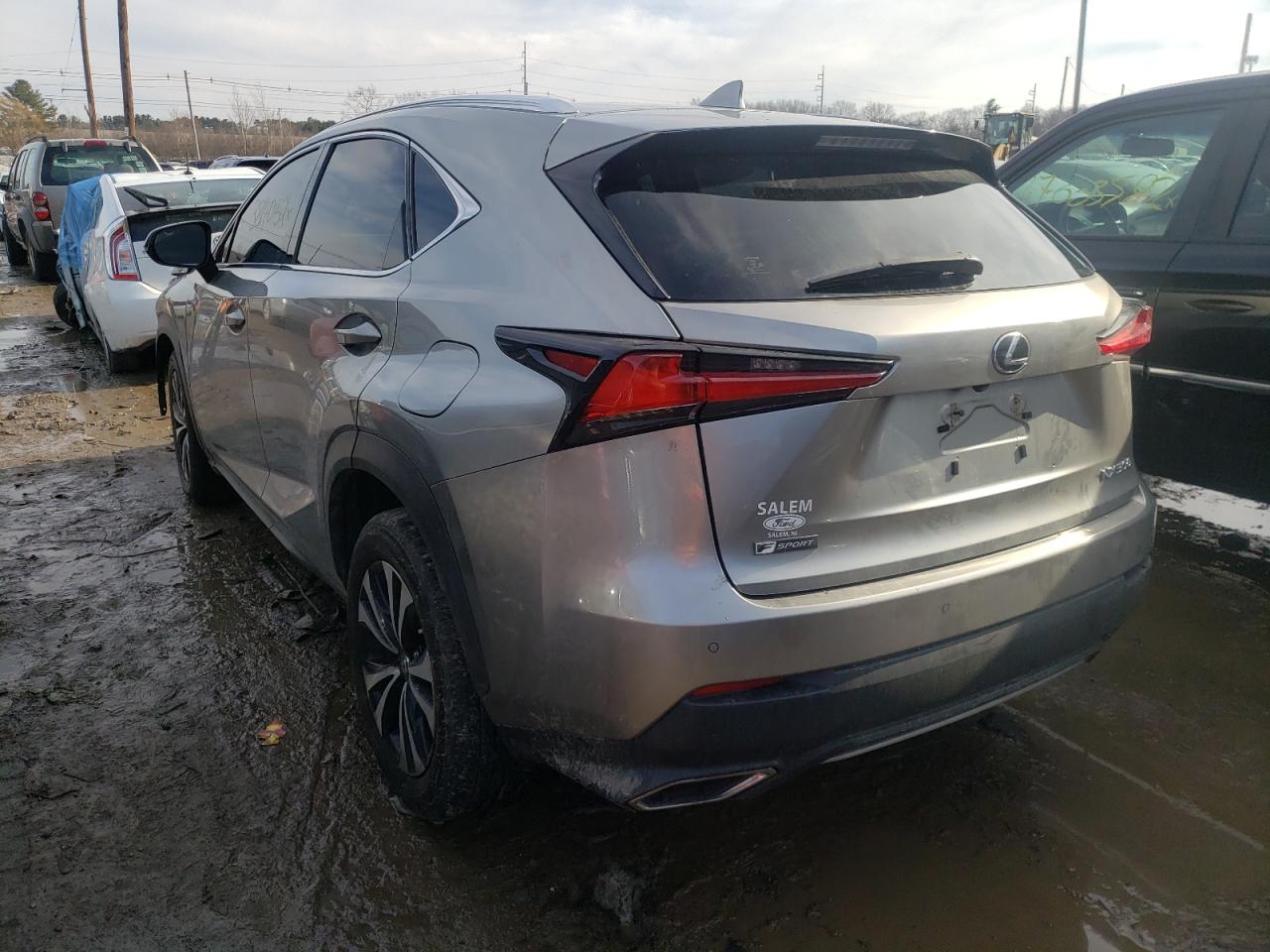 Photo 3 from auction – 2019 LEXUS NX 300 BAS with VIN JTJBARBZ6K2202335