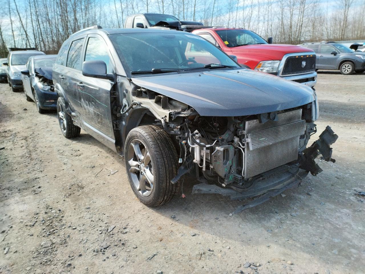 DODGE JOURNEY CR 2016 with VIN 3C4PDDGGXGT108717 - Photo from auction
