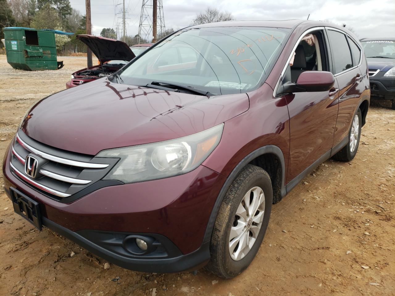 Photo 2 from auction – 2013 HONDA CR-V EX with VIN 5J6RM4H58DL004959