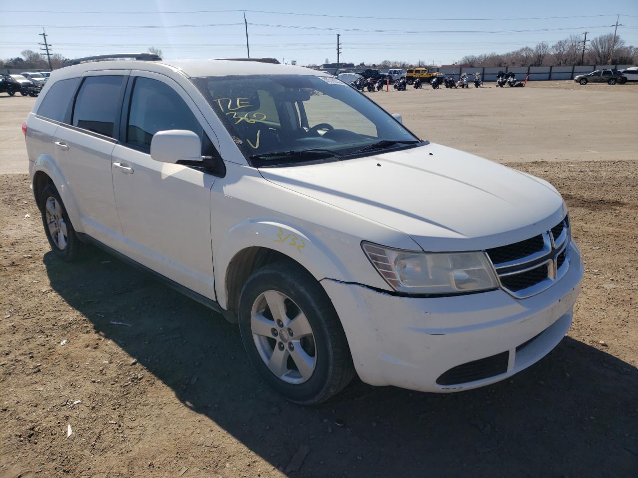 DODGE JOURNEY SX 2012 with VIN 3C4PDCBG5CT189086 - Photo from auction