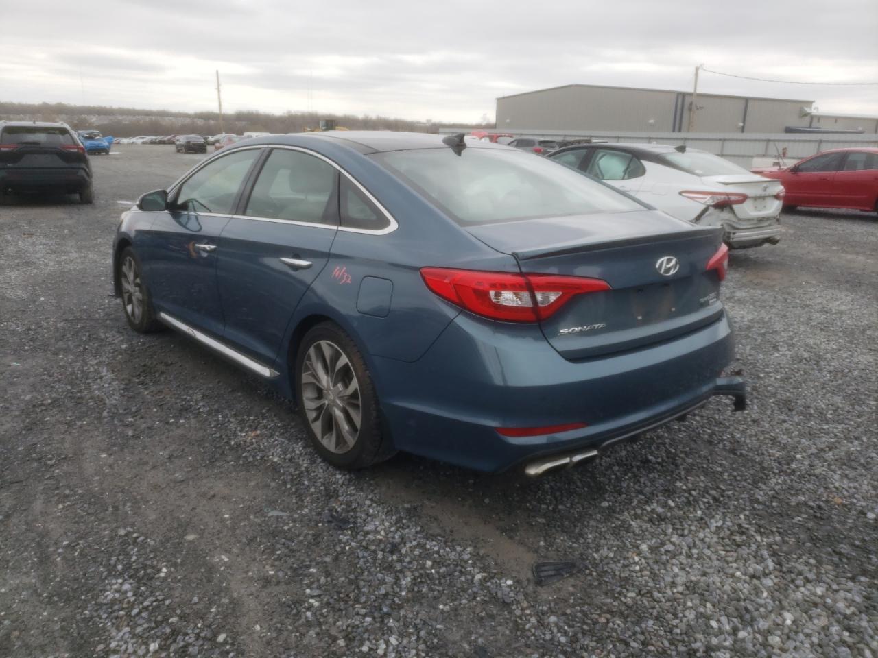 Photo 3 from auction – 2015 HYUNDAI SONATA SPO with VIN 5NPE34AB9FH132867