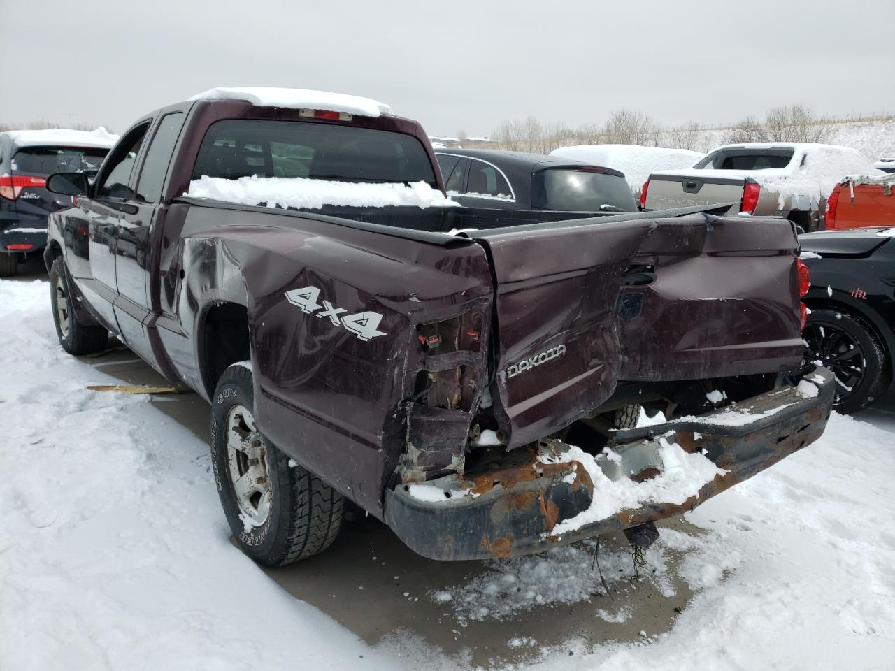 Photo 3 from auction – 2005 DODGE DAKOTA ST with VIN 1D7HW22K15S260811