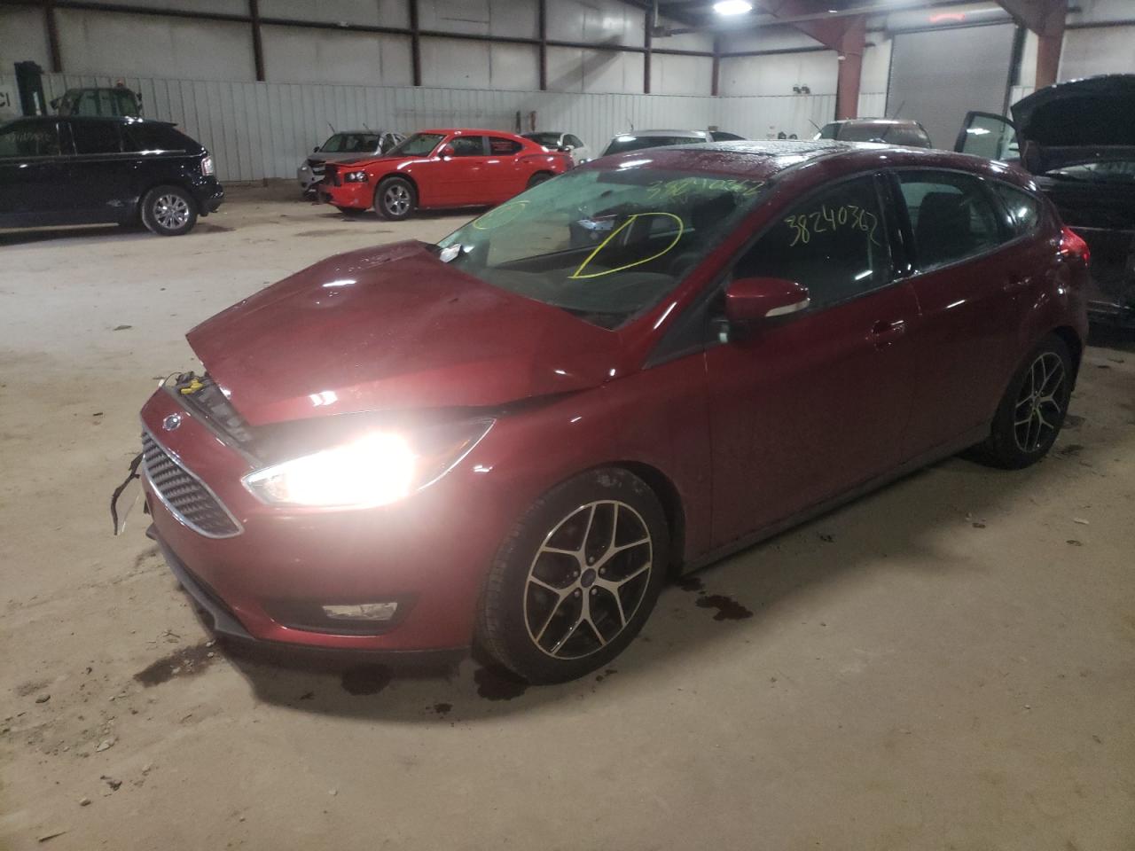 Photo 2 from auction – 2017 FORD FOCUS SEL with VIN 1FADP3M24HL341248