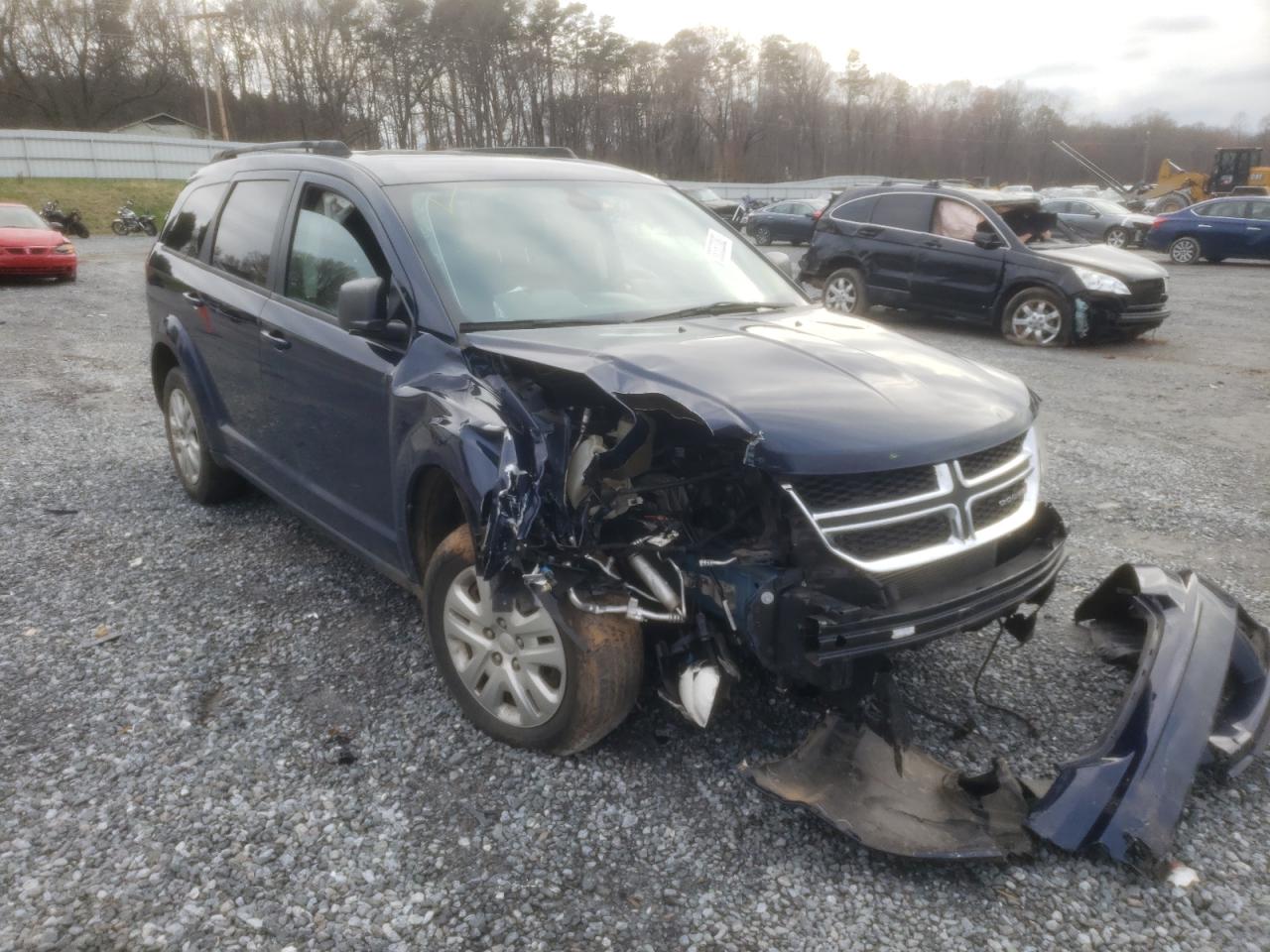 DODGE JOURNEY SE 2018 with VIN 3C4PDCAB3JT429786 - Photo from auction