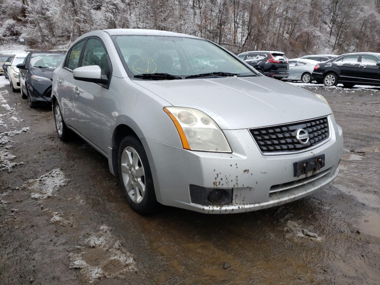 NISSAN SENTRA 2007 with VIN 3N1AB61E97L691279 - Photo from auction