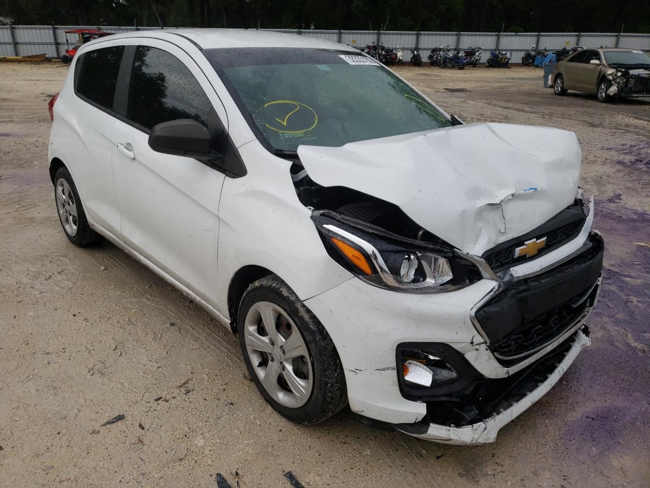 CHEVROLET SPARK LS 2020 with VIN KL8CB6SA0LC406307 - Photo from auction